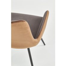 Barna étkezőszék   vintage szék, színes szék, elegáns szék, luxus szék