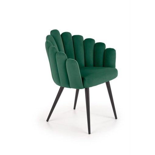 Különleges bársony szövet étkezőszék   vintage szék, színes szék, elegáns szék, luxus szék