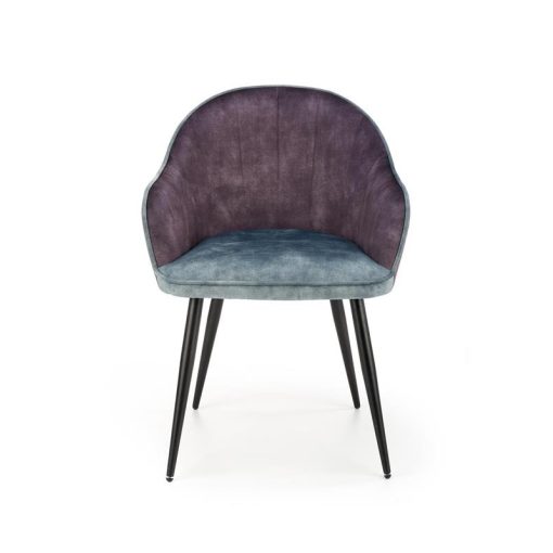 Bársony szövet szék   vintage szék, színes szék, elegáns szék, luxus szék