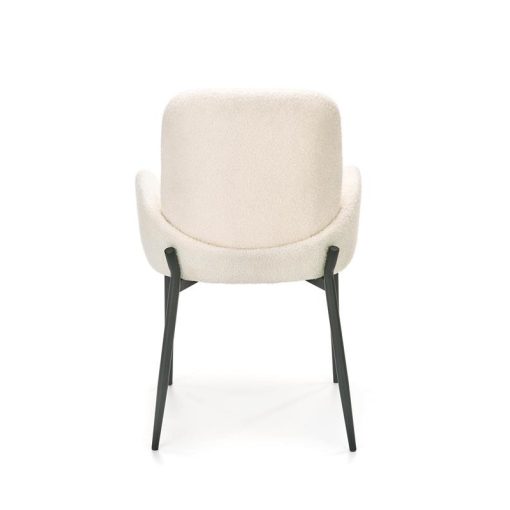 Bouclé anyagú étkezőszék 2 színben   vintage szék, színes szék, elegáns szék, luxus szék