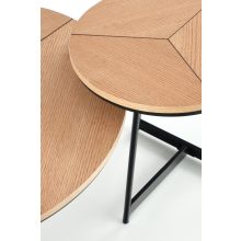 Skandináv asztal, dohányzóasztal, fa asztal, tölgy bútor, olcsó bútor