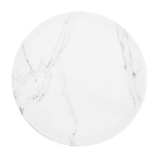 Fehér / arany márvány mintás dohányzóasztal, lerakó asztal, kisasztal, gödöllő bútor, luxus asztal