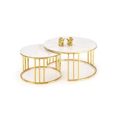 Ventura arany dohányzóasztal szett