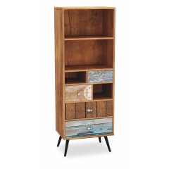 mezo reg-1 könyvespolc, vintage könyvespolc