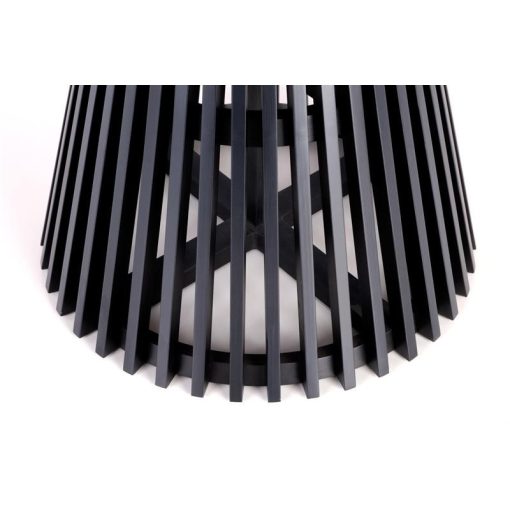  DRAM Fekete kerek étkezőasztal