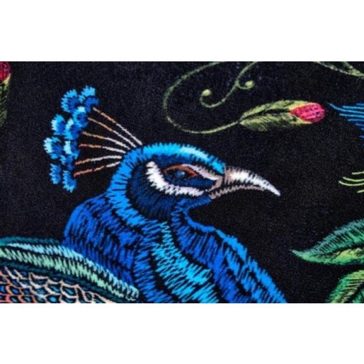 Pávás bársony fotel, vintage fotel, retro fotel, elegáns fotel, pávás fotel, luxus fotel, gödöllő 