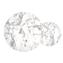 Márvány mintás dohányzóasztal, kis asztal, lerakó asztal, gödöllő bútor, luxus asztal