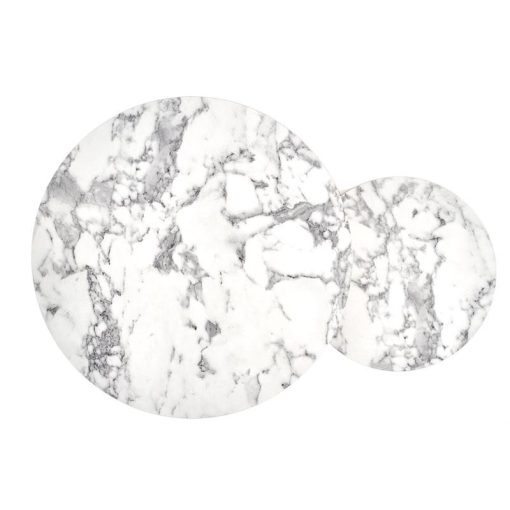 Márvány mintás dohányzóasztal, kis asztal, lerakó asztal, gödöllő bútor, luxus asztal