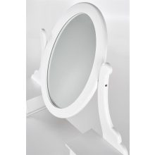 sara fésülködő asztal, vintage fésülködő asztal, fehér fesülködő asztal, sminkasztal