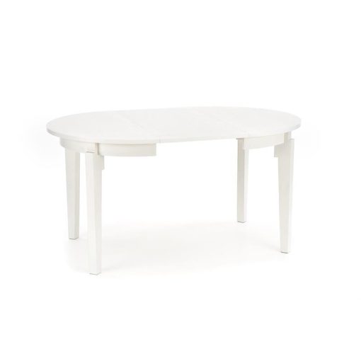 sorbus étkezőasztal, bővíthető étkezőasztal, vintage étkezőasztal, fehér étkezőasztal 