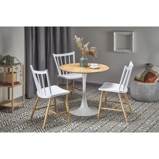 Cologne kerek étkezőasztal, natúr